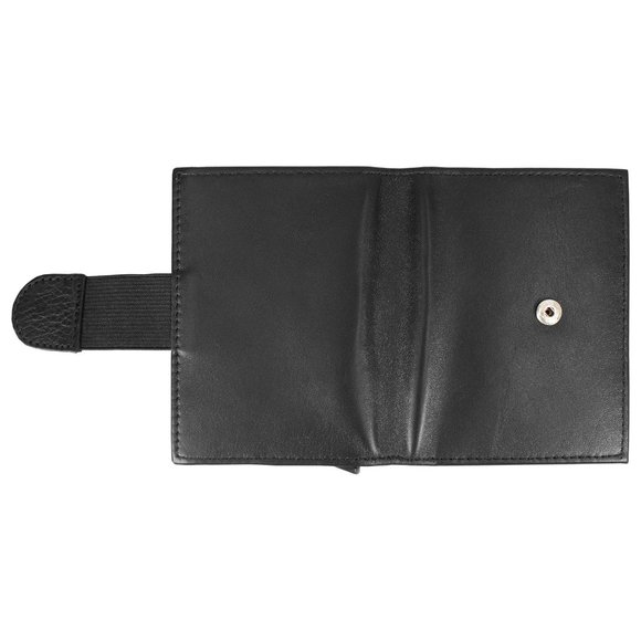 GENUINE LEATHER Automatic POP-UP Credit Card Holder with RFID Blocking - Picture 7 of 11